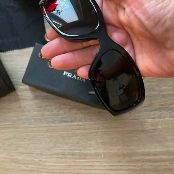 COPY black butterflies  Men's Sunglasses by Prada - Picture 3 of 11
